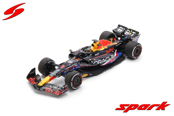 Red Bull RB19 (2023) 1:18 - World Champion 2023 USA GP - Max Verstappen - Spark