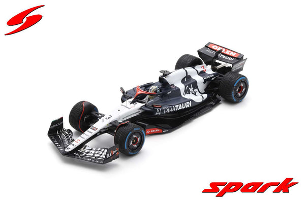 Alpha Tauri - F1 AT04 (2023) 1:18 - Daniel Ricciardo - SPA GP - Wet Tyres - Spark