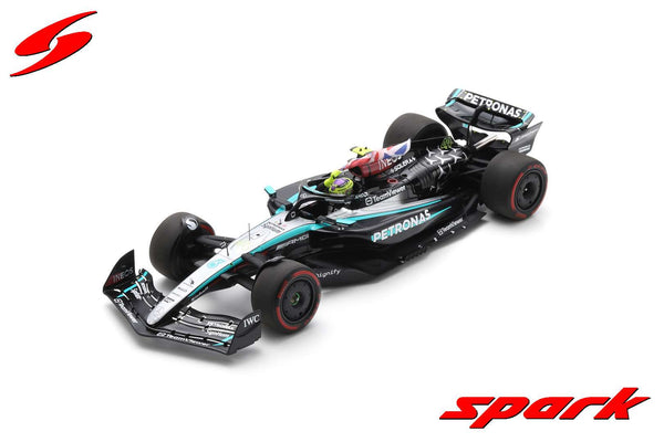 Mercedes - F1 W15 n°44  (2024) 1:18 - Winner British GP - L. Hamilton - Spark