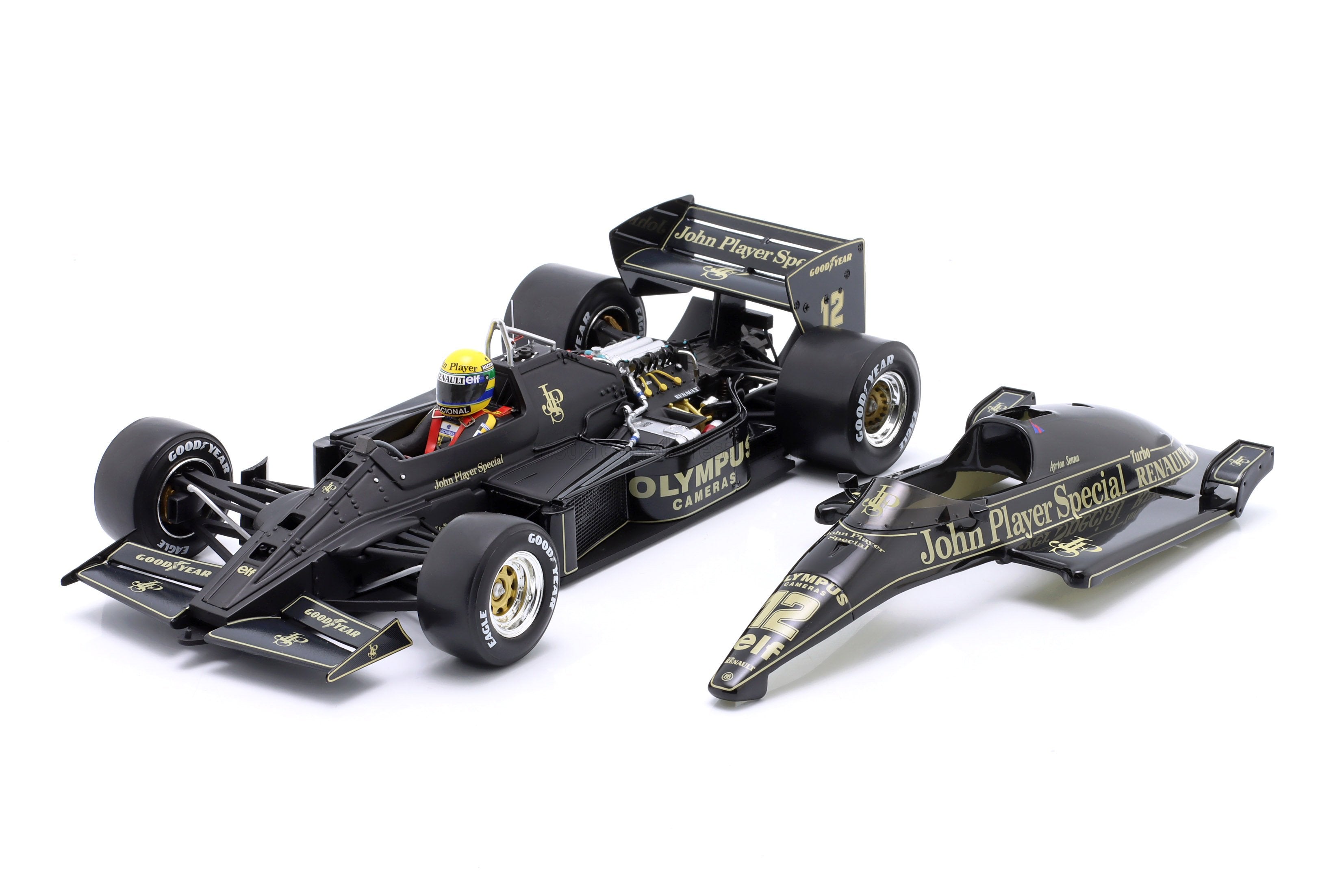 Lotus - F1 97T n°12 (1985) 1:18 - Monaco GP - Ayrton Senna