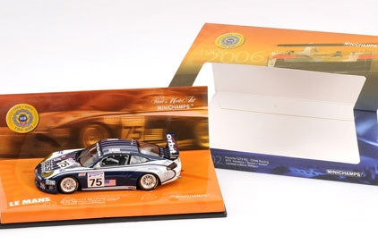 PORSCHE 911 GT3-RS HINDERY BARON 24H LE MANS 2002 - 1/43 - Minichamps