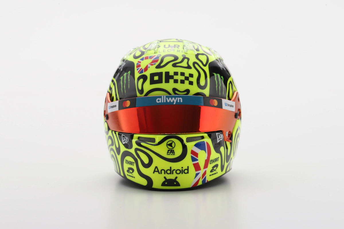 Lando Norris - British GP - 2025 - Helmet 1:5 - 5HF217 - Spark