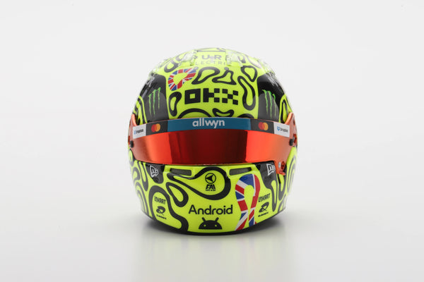 Lando Norris - British GP - 2025 - Helmet 1:5 - 5HF217 - Spark