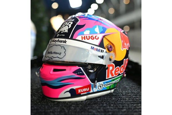 Liam Lawson - Singapore GP - 2025 - Helmet 1:5 - 5HF225 - Spark
