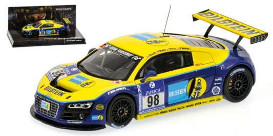 AUDI R8 LMS STUCK PIRRO BIELA ADAC 24H NURBURGRING 2009 HANS JOACHIM STUCK COLLECTION - 1/43 - Minichamps