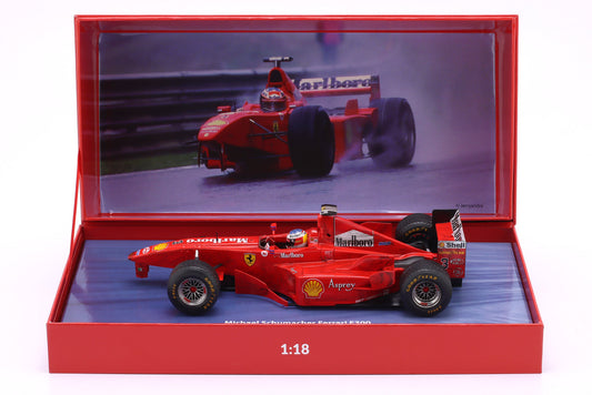 Ferrari - F300 (1998) 1:18 - Michael Schumacher - Spa 1998 Crash - Werk83