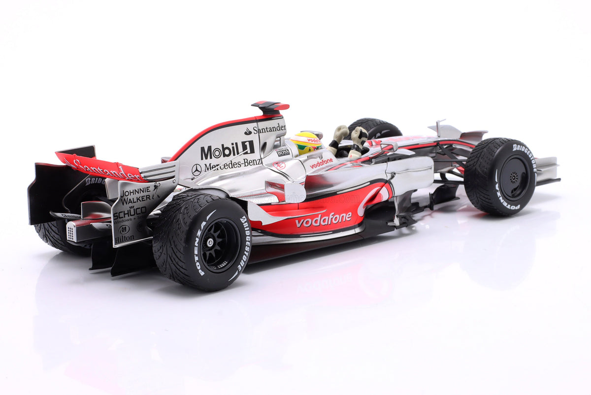 McLaren Mercedes - MP4/23 n.22 (2008) 1:18 - World Champion - Brazil GP - Lewis Hamilton - Minichamps