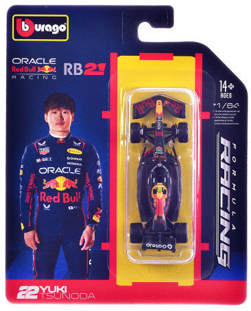 RedBull RB-21 n°22 (2025) 1:64 - Yuki Tsunoda - Blister - Bburago