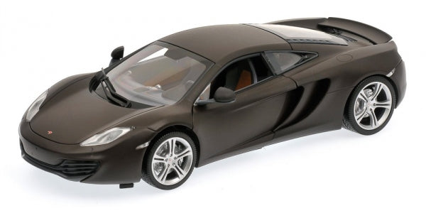 McLAREN MP4-12C 2011 MATT BLACK - 1/18 - Minichamps