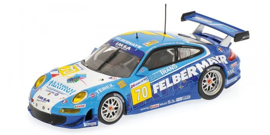 PORSCHE 911 GT3 RSR MATMUT FELBERMAYER 24H LE MANS 2009 - 1/43 - Minichamps