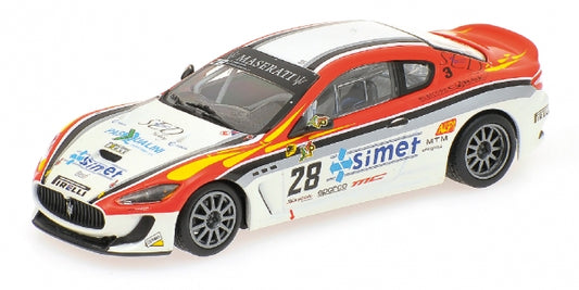 MASERATI GRANTURISMO MC GT4 SMURRA TROFEO GRANTURISMO MC 2010 - 1/43 - Minichamps