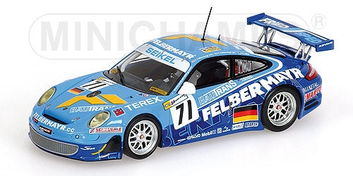PORSCHE 911 GT3 RSR SEIKEL COLLINS 24H LE MANS 2007 - 1/43 - Minichamps