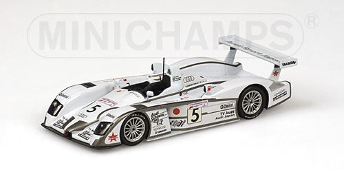 AUDI R8 TEAM AUDI JAPAN GOH ARA KATOH LE MANS 2002 - 1/43 - Minichamps