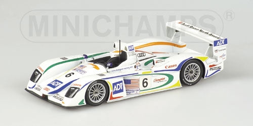 AUDI R8 3RD PLACE 24H LE MANS 2003 PIRRO - 1/43 - Minichamps