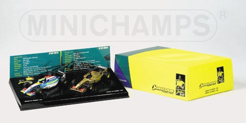 COFANETTO JORDAN 1995 & 1996 - 1/43 - Minichamps