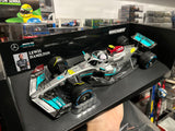 Mercedes - F1 W13 (2022) 1:18 - Monaco GP - Lewis Hamilton - With Rain Tyres - Minichamps
