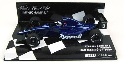TYRRELL FORD 018 J. PALMER 1989 - 1/43 - Minichamps