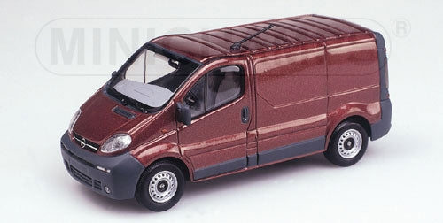OPEL VIVARO VAN 2001 RED METALLIC - 1/43 - Minichamps