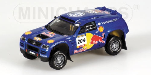 VOLKSWAGEN RACE TOUAREG PONS PARIGI-DAKAR 2004 - 1/43 - Minichamps