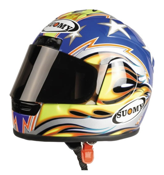 CASCO HELMET BEN BOSTROM LAGUNA SECA 2001 - 1/2 - Minichamps