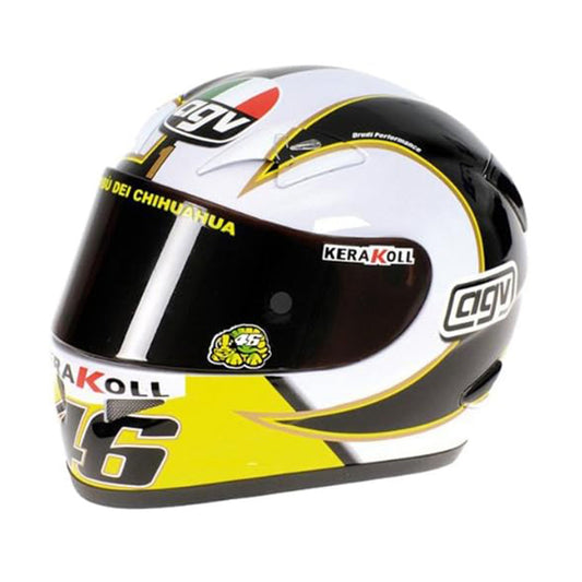 CASCO AGV VALENTINO ROSSI VICE WORLD CHAMPION 2006 - 1/2 - Minichamps