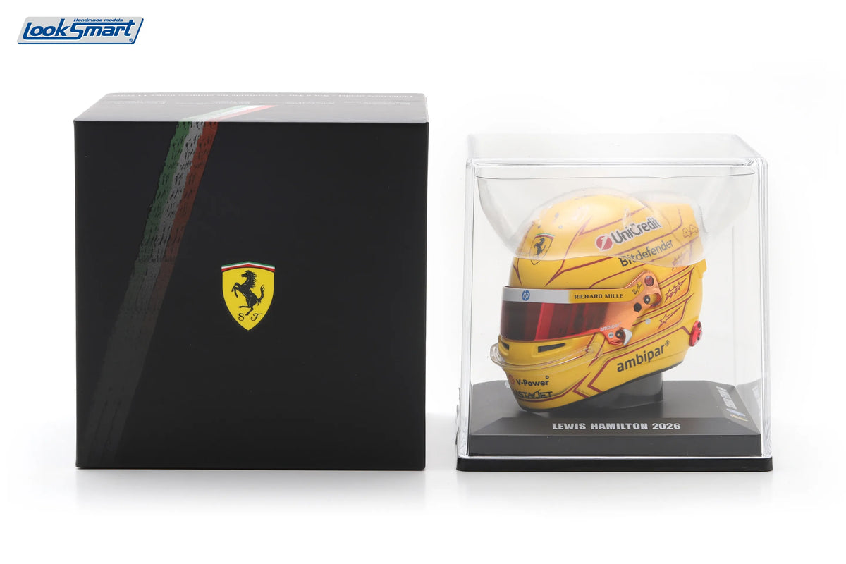 Lewis Hamilton (2026) 1:5 - Helmet Ferrari - LSHEL031 - Looksmart