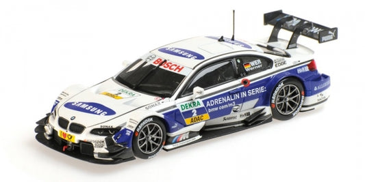BMW M3 DTM TEAM BMW SCHNITZER DIRK WERNER DTM 2013 - 1/43 - Minichamps