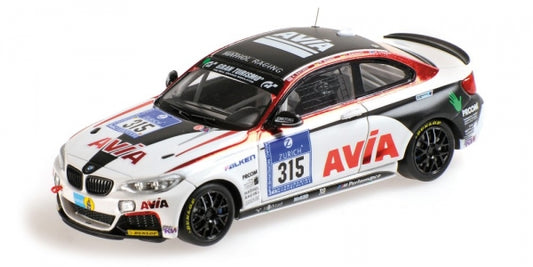 BMW M 235I RACING TEAM MATHOL RACING SERRANO WAWER CHAPEL 24H NURBURGRING 2014 - 1/43 - Minichamps