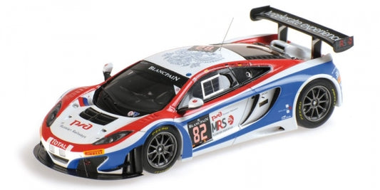 McLAREN 12C GT3 RUSSIAN TEAM VASILIEV ASMER SPENGLER VASILIAUSSKAS 24H SPA 2014 - 1/43 - Minichamps
