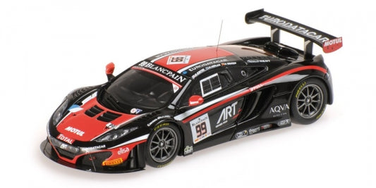 McLAREN 12C GT3 TEAM ART GRAND PRIX ESTRE KORJUS SOUCEK 24H SPA 2014 - 1/43 - Minichamps