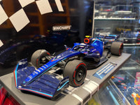 ويليامز - F1 Team Racing FW44 n.6 (2022) 1:18 - ن. لطيفي - جائزة البحرين الكبرى - ميني تشامبس 