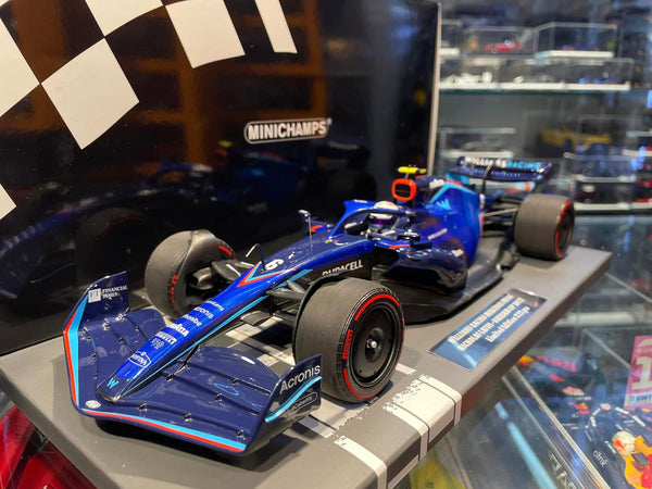 ويليامز - F1 Team Racing FW44 n.6 (2022) 1:18 - ن. لطيفي - جائزة البحرين الكبرى - ميني تشامبس 