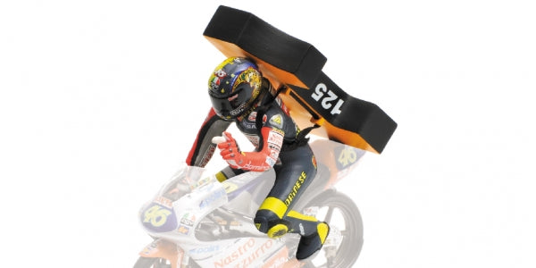 PILOTA VALENTINO ROSSI GP BRNO 1997 1ST WORLD CHAMPIONSHIP - 1/12 - Minichamps