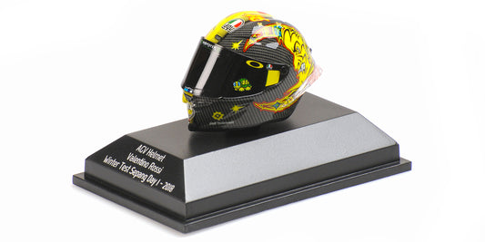 CASCO AGV VALENTINO ROSSI WINTER TEST SEPANG DAY I 2018 - 1/8 - Minichamps