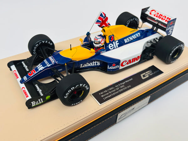 Williams FW14B 1:18 GPWC003 - Nigel Mansell Winner British GP 1992 - GP REPLICAS