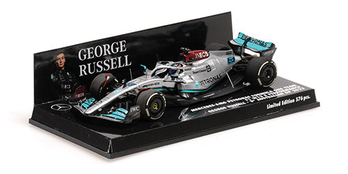 Mercedes F1 W13 (2022) 1:43 - Winner Brazil P - George Russell - Minichamps
