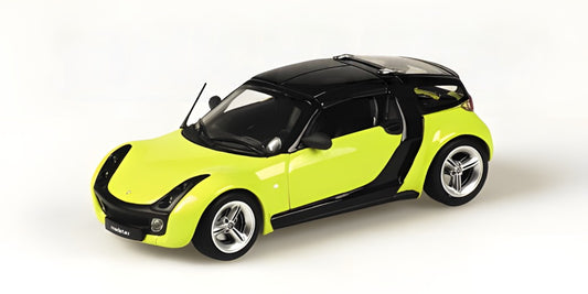 SMART ROADSTER COUPE 2002 YELLOW - 1/43 - Minichamps