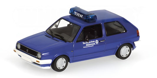 VOLKSWAGEN GOLF II THW - 1/43 - Minichamps