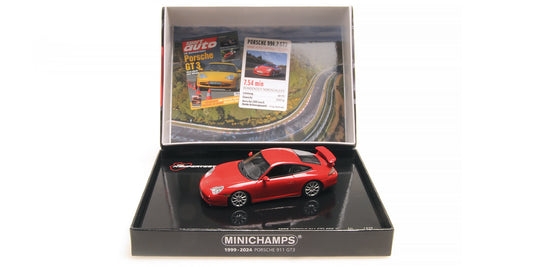 PORSCHE 911 GT3 RED SPORT AUTO 2003 - 1/43 - Minichamps
