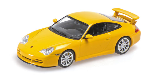 PORSCHE 911 GT3 YELLOW 2003 - 1/43 - Minichamps