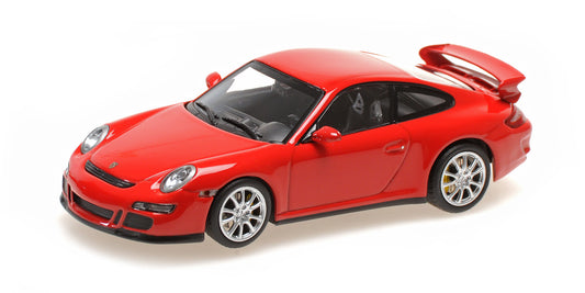 PORSCHE 911 GT3 RED 2006 - 1/43 - Minichamps