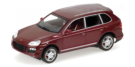 PORSCHE CAYENNE TURBO 2007 RED METALLIC - 1/43 - Minichamps