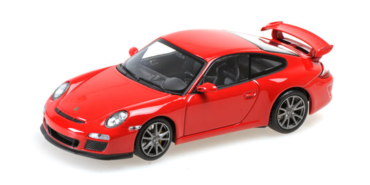 PORSCHE 911 GT3 RED 2009 - 1/43 - Minichamps