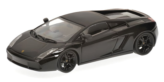 LAMBORGHINI GALLARDO 2006 BLACK - 1/43 - Minichamps