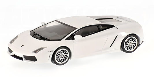LAMBORGHINI GALLARDO LP 560-4 2008 WHITE - 1/43 - Minichamps