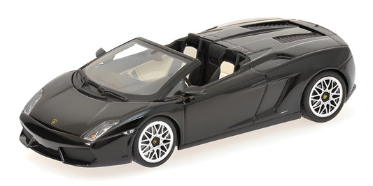 LAMBORGHINI GALLARDO LP560-4 SPYDER BLACK - 1/43 - Minichamps