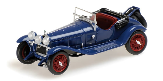 ALFA ROMEO 6C 1750 G.S. 1930 BLUE - 1/43 - Minichamps