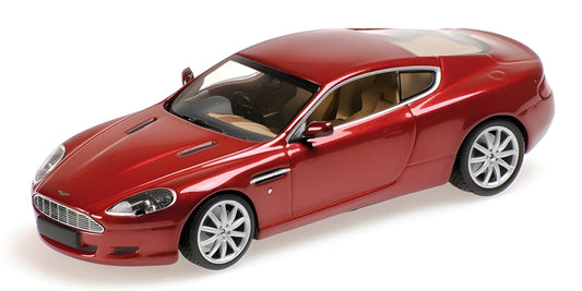 ASTON MARTIN DB9 2009 RED METALLIC - 1/43 - Minichamps