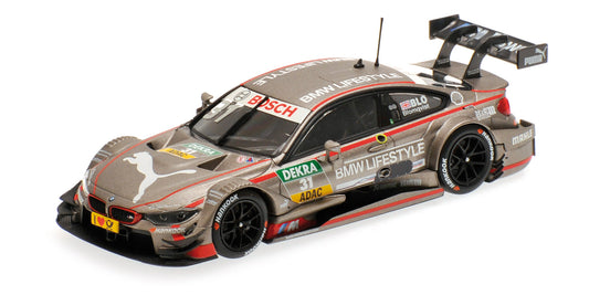 BMW M4 F82 PUMA TEAM RBM TOM BLOMQVIST DTM 2015 - 1/43 - Minichamps