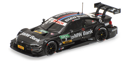 BMW M4 F82 BMW BANK TEAM MTEK BRUNO SPENGLER DTM 2016 - 1/43 - Minichamps